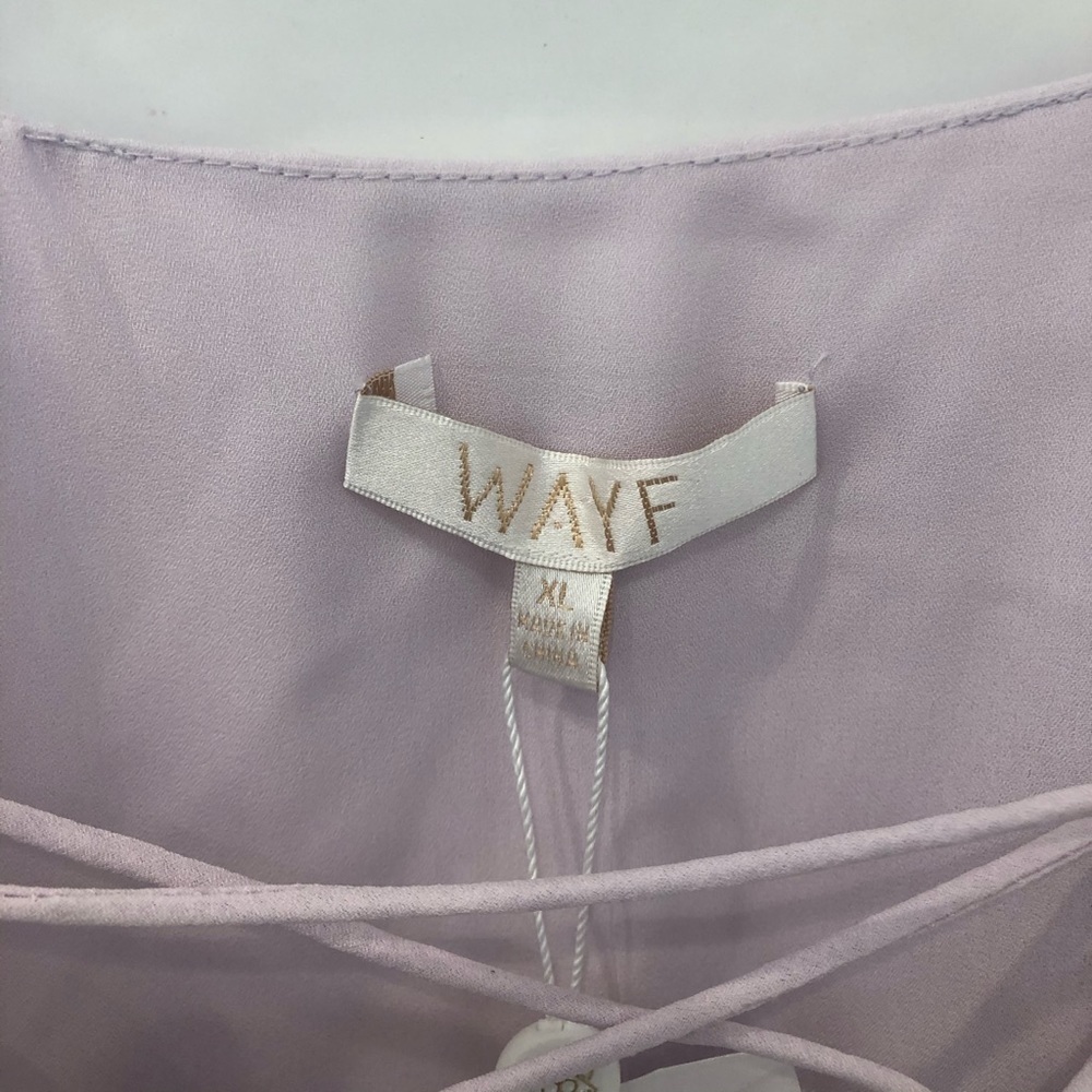 Wayf Lace-Up Ruffle Cami - Picture 7 of 9